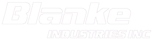 Blanke Industries white logo